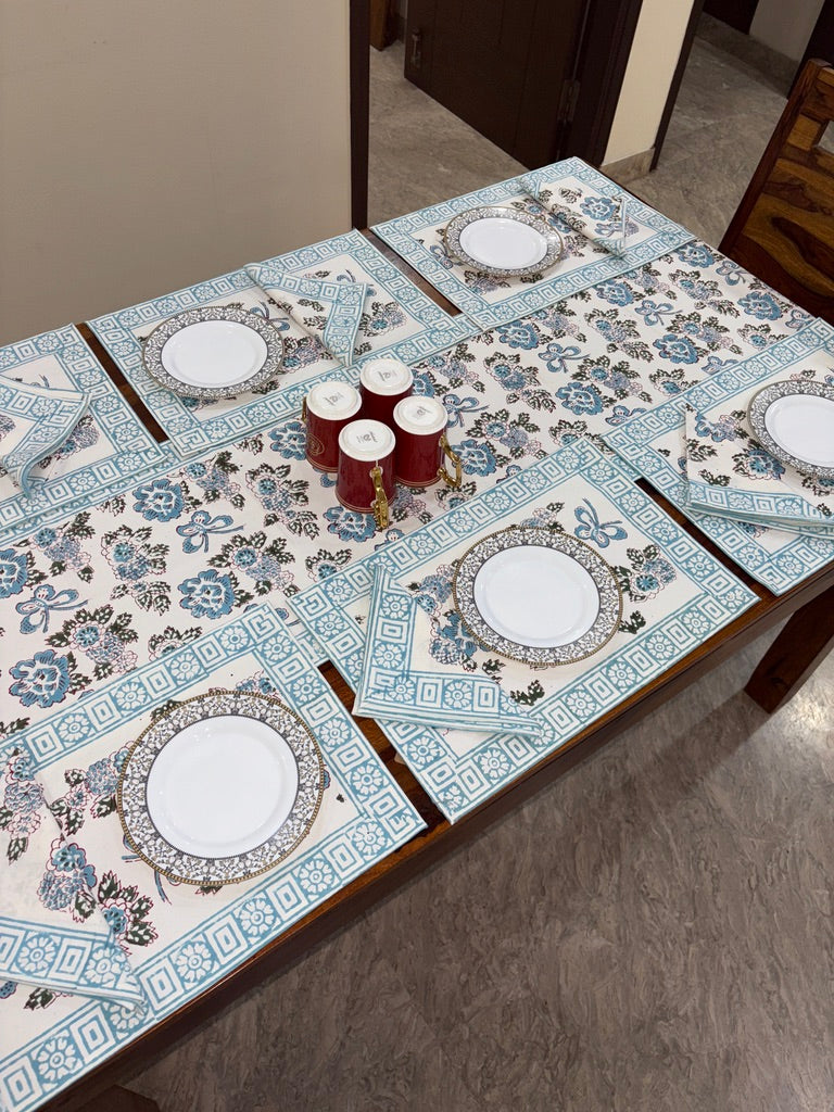 Decorative Blue and White 