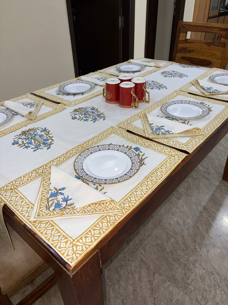 Yellow and White Floral (S13)