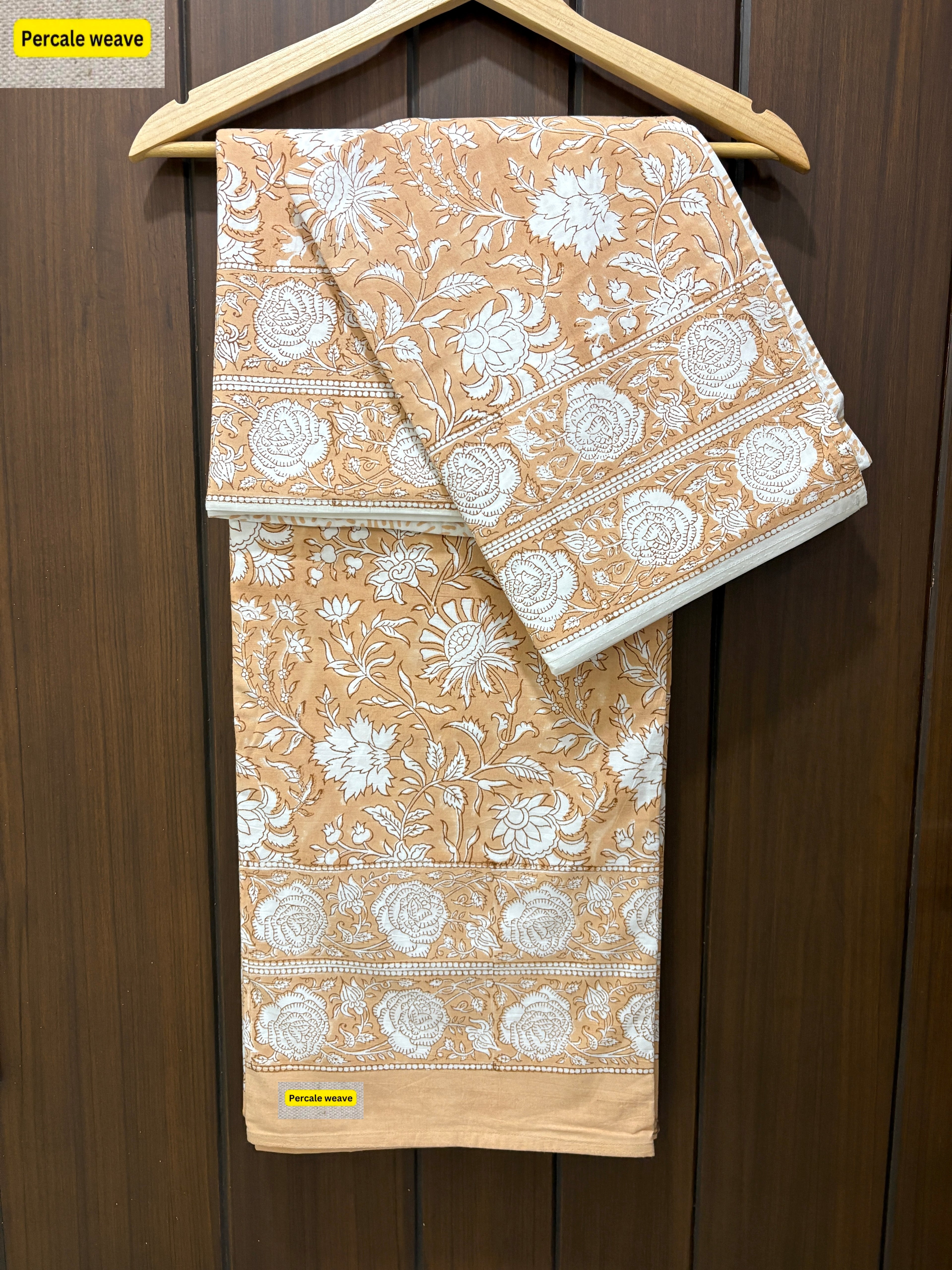 Premium percale double bedsheet 108x108 (P1)