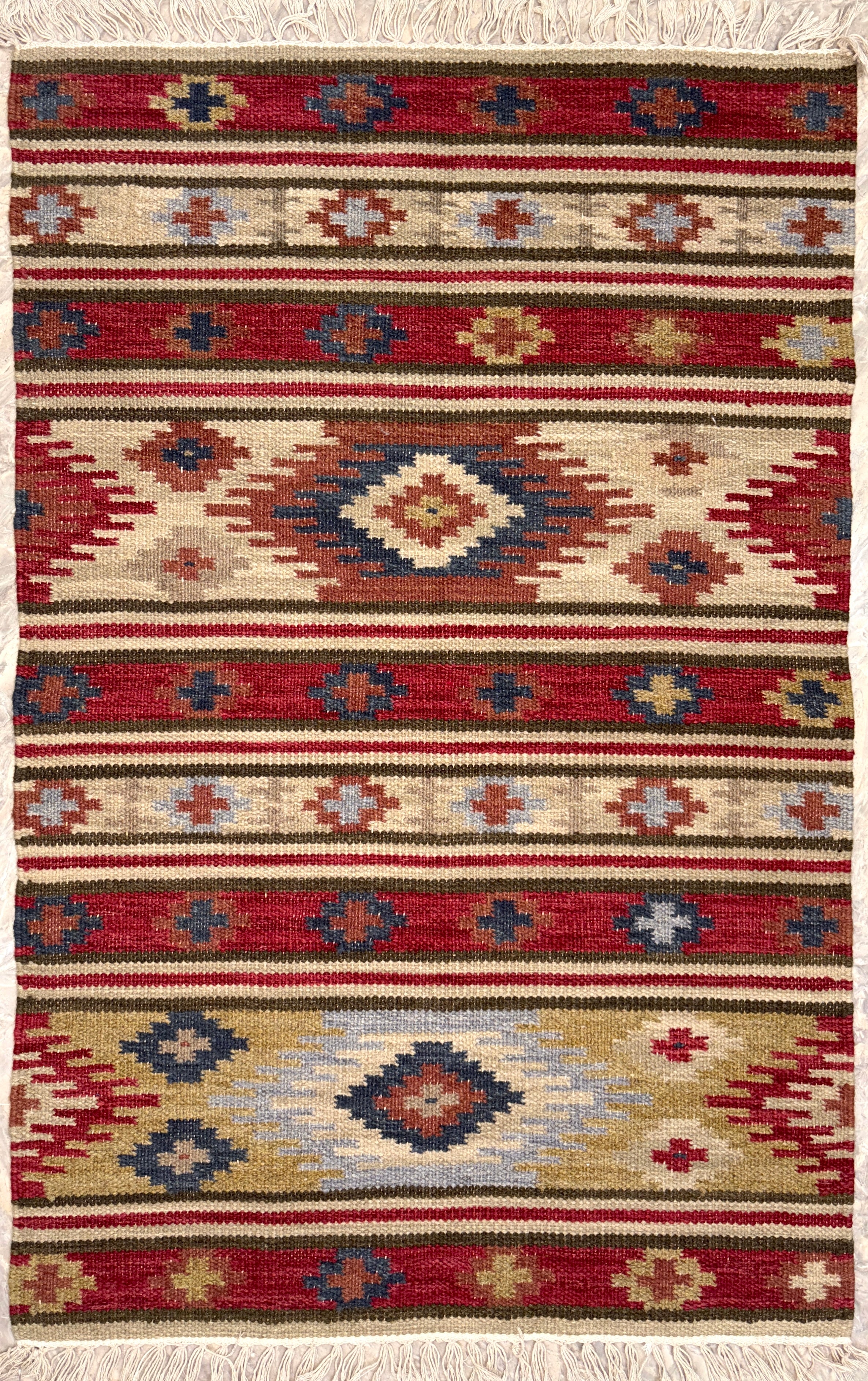 Handwoven Carpet Size-A (2.3X4.6)(SB007)