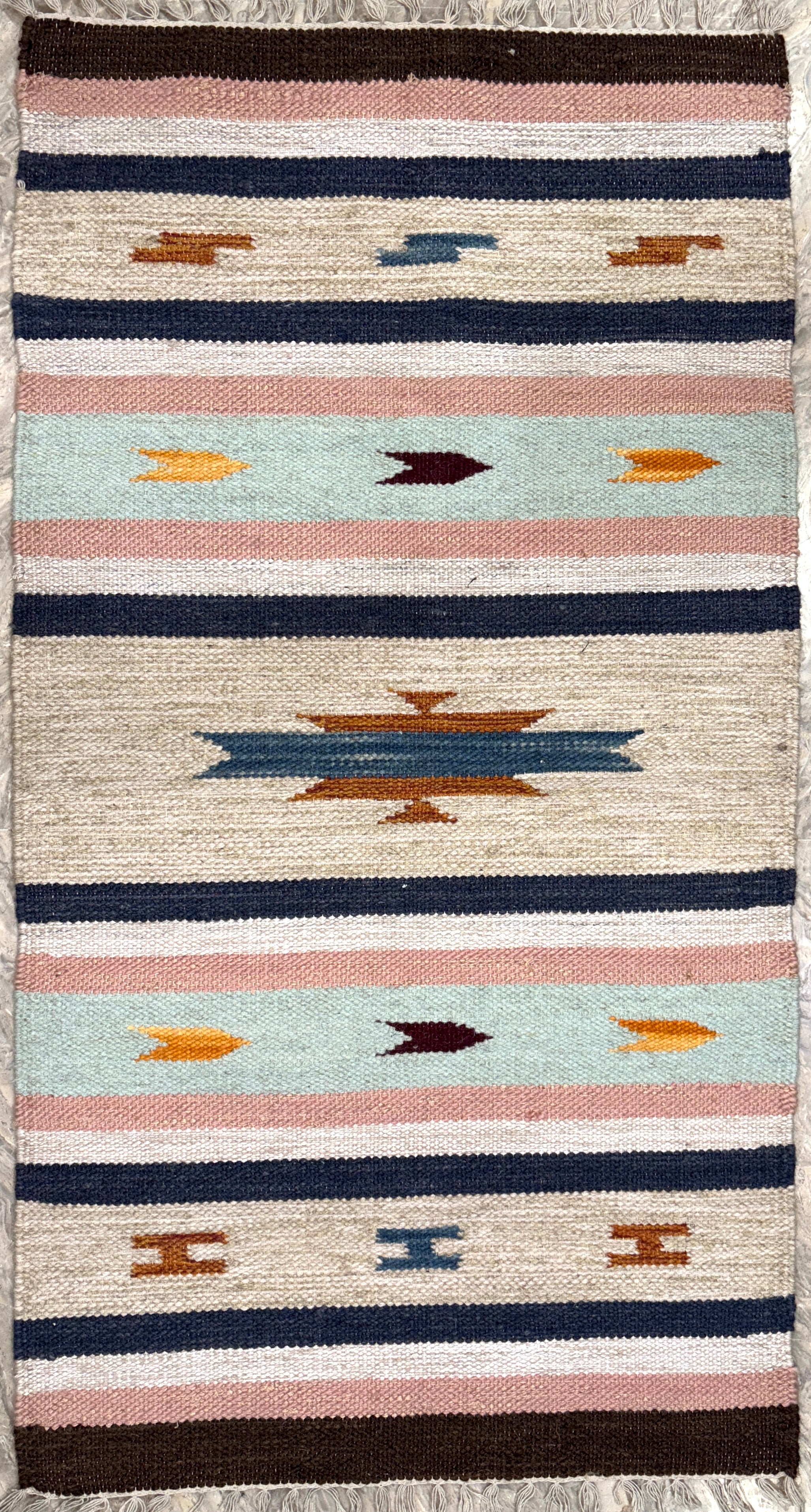 Handwoven Carpet Size-A (2.3X4.6)(SB008)